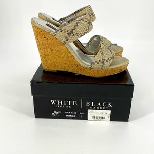 White House Black Market Jamaica Espadrille